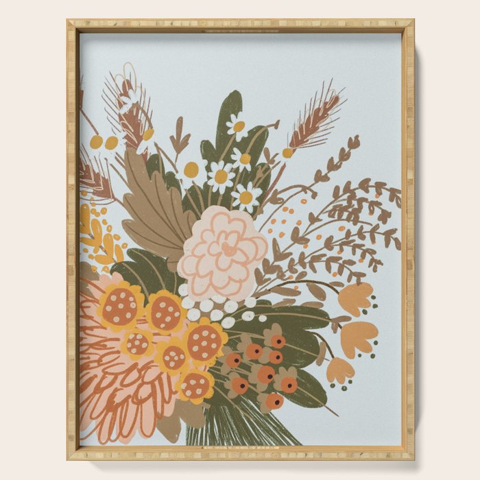 Ikebana #1 Serving Tray Gallery Image 1