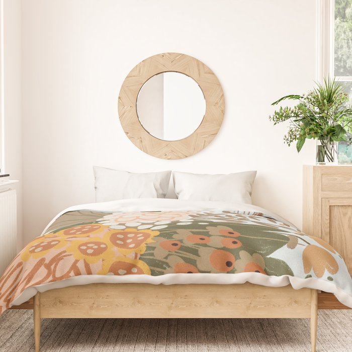 Ikebana #1 Duvet Cover Gallery Image 3