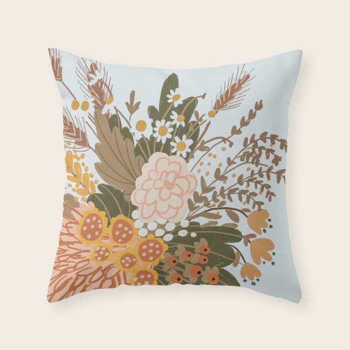 Ikebana #1 Throw Pillow Gallery Image 6