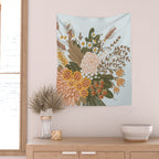 Ikebana #1 Wall Tapestry Gallery Image 2