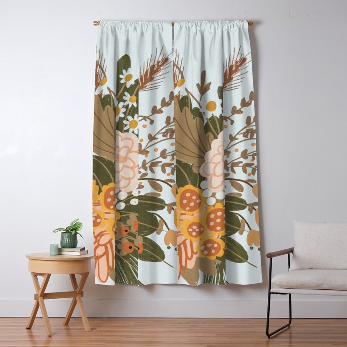 Ikebana #1 Window Curtain Gallery Image 5