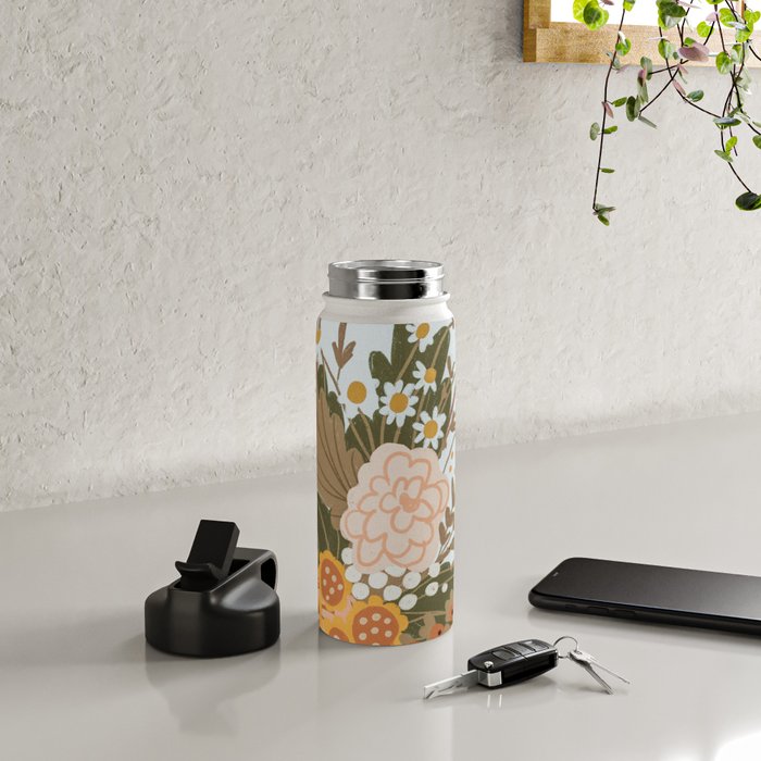 Ikebana #1 Water Bottle Gallery Image 4