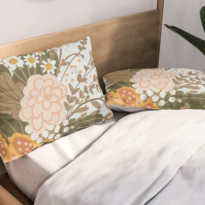 Ikebana #1 Pillow Sham Gallery Image 2