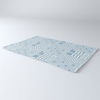 Retro Checkered Squares B Rug Gallery Image 3