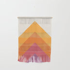 Candy Chevrons: Vintage 80s California Edition Wall Hanging Gallery Image 1