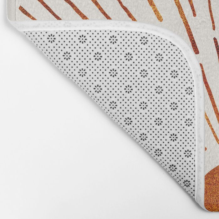 Copper Sunshine With Leo Rising Bath Mat Gallery Image 2