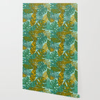 Tropical Leaves Print Wallpaper Gallery Image 2