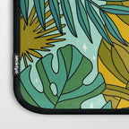 Tropical Leaves Print Laptop Sleeve Gallery Image 3
