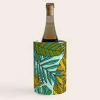 Tropical Leaves Print Wine Chiller Gallery Image 2