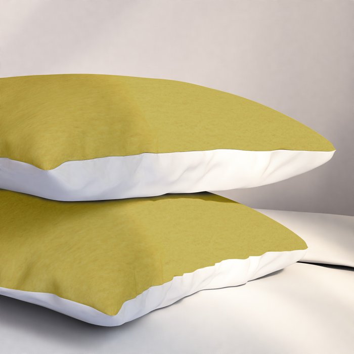 Abstract shape-gold Pillow Sham Gallery Image 3