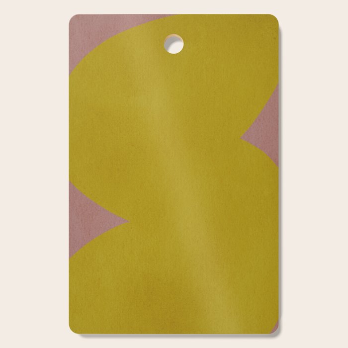 Abstract shape-gold Cutting Board Gallery Image 1