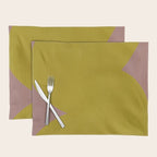 Abstract shape-gold Placemat Gallery Image 1