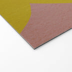 Abstract shape-gold Welcome Mat Gallery Image 2