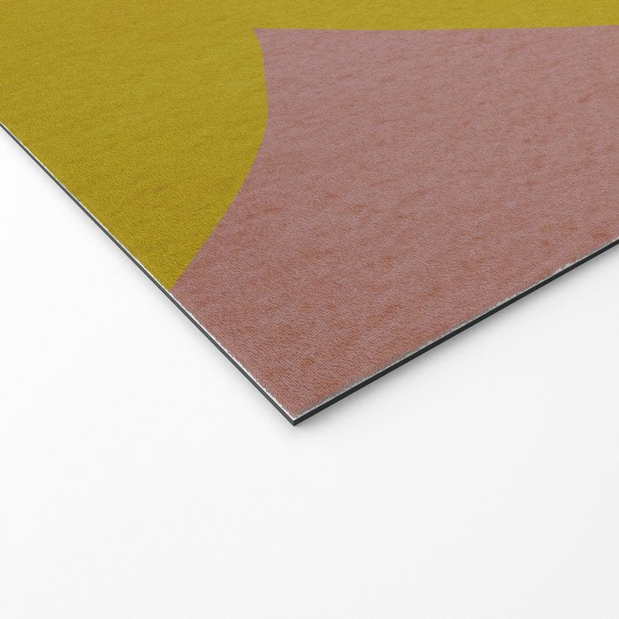 Abstract shape-gold Welcome Mat Gallery Image 2