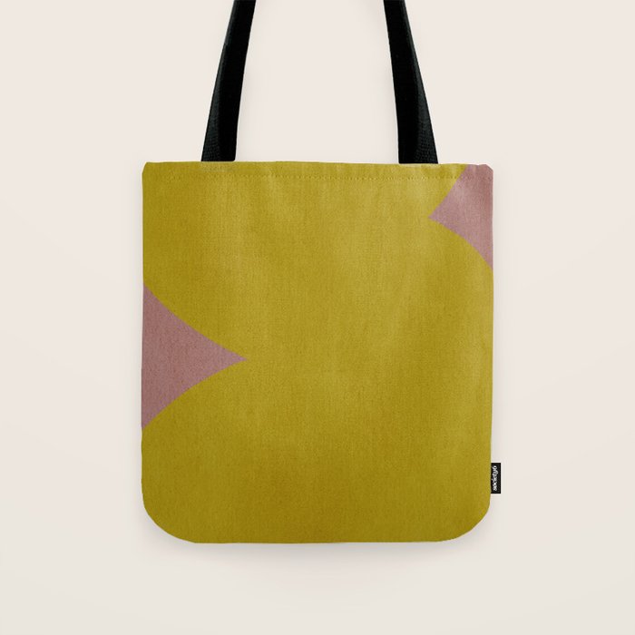 Abstract shape-gold Tote Bag Gallery Image 1