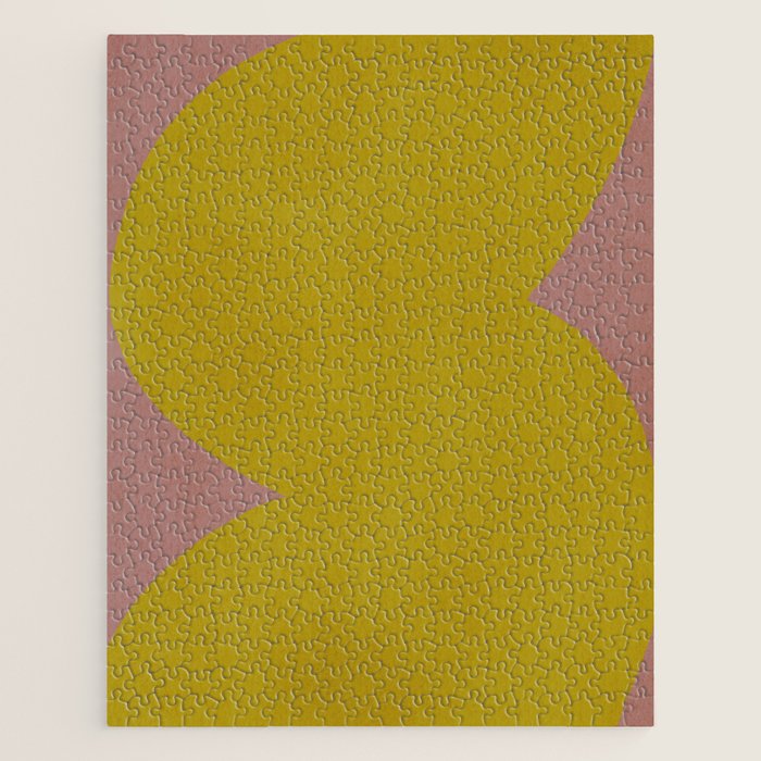 Abstract shape-gold Jigsaw Puzzle Gallery Image 1