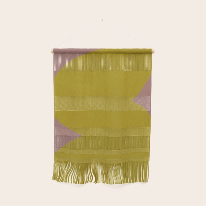 Abstract shape-gold Wall Hanging Gallery Image 1