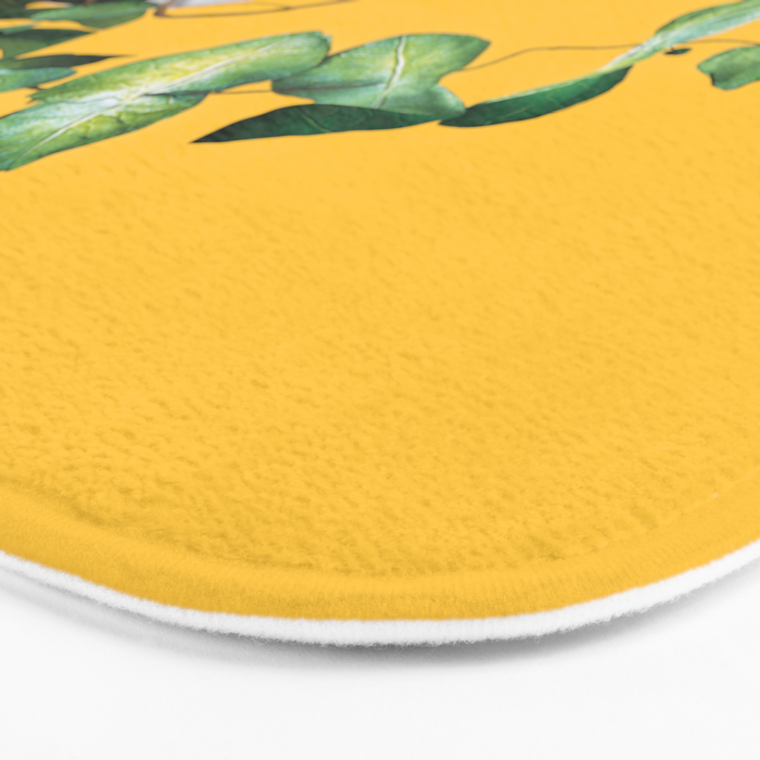 Lady Flowers Bath Mat Gallery Image 3