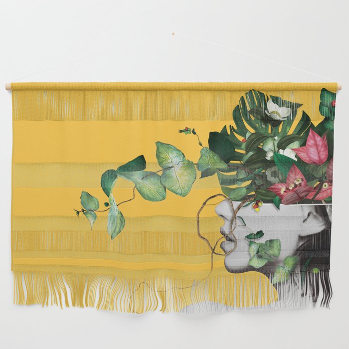 Lady Flowers Wall Hanging Gallery Image 1