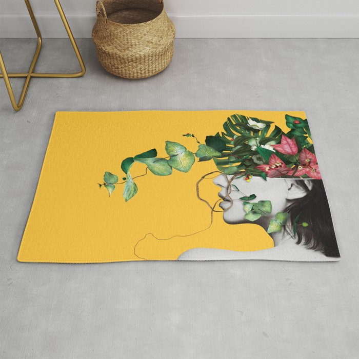 Lady Flowers Rug Gallery Image 1