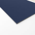 Beige Navy Welcome Mat Gallery Image 2