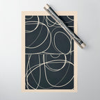 Abstract Line 20 Wrapping Paper Gallery Image 1