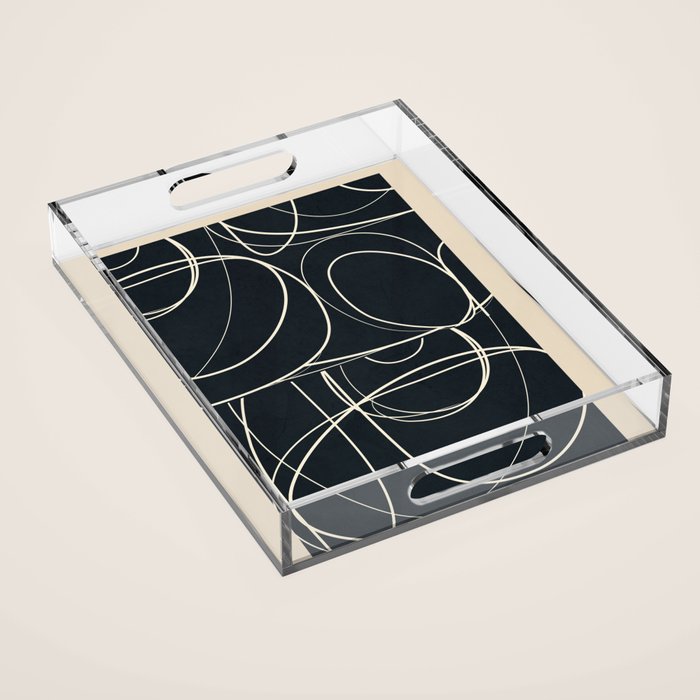 Abstract Line 20 Acrylic Tray Gallery Image 1