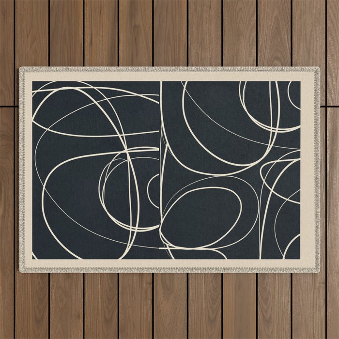 Abstract Line 20 Outdoor Rug Gallery Image 1