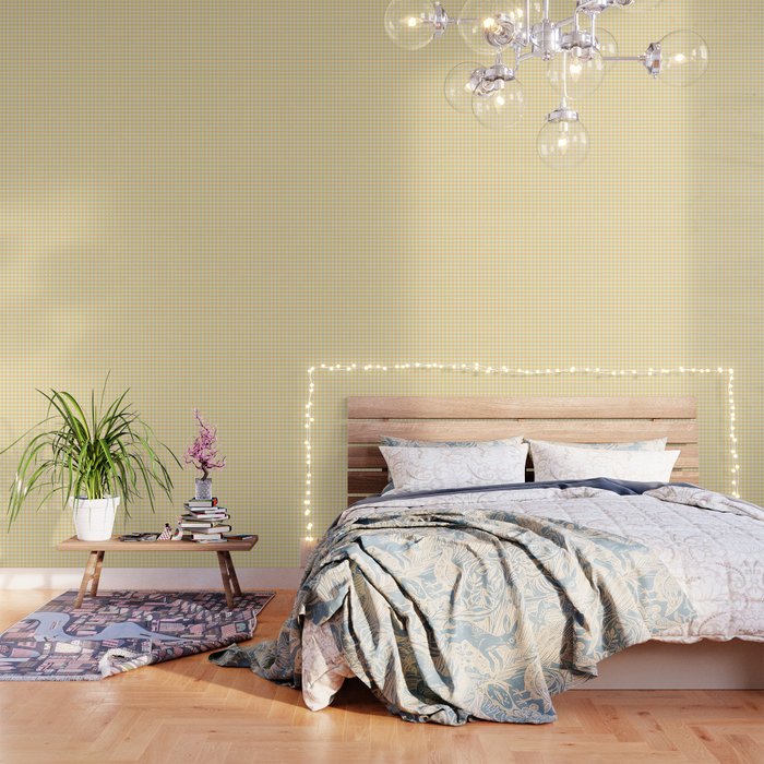 Sunshine Yellow Gingham Wallpaper Gallery Image 3