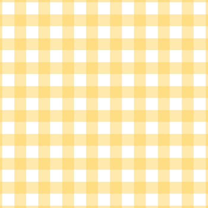Sunshine Yellow Gingham Coffee Mug Gallery Image 2