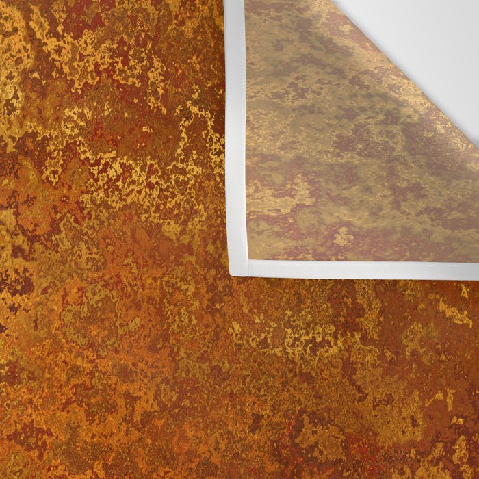 Vintage Copper Rust, Minimalist Art Wall Tapestry Gallery Image 3