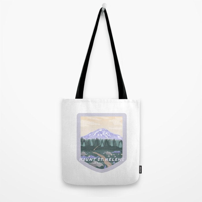 Mount St Helens Volcanic National Monument, Washington Mountains, National Parks Pacific Northwest Tote Bag Gallery Image 2
