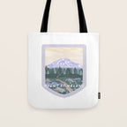 Mount St Helens Volcanic National Monument, Washington Mountains, National Parks Pacific Northwest Tote Bag Gallery Image 1