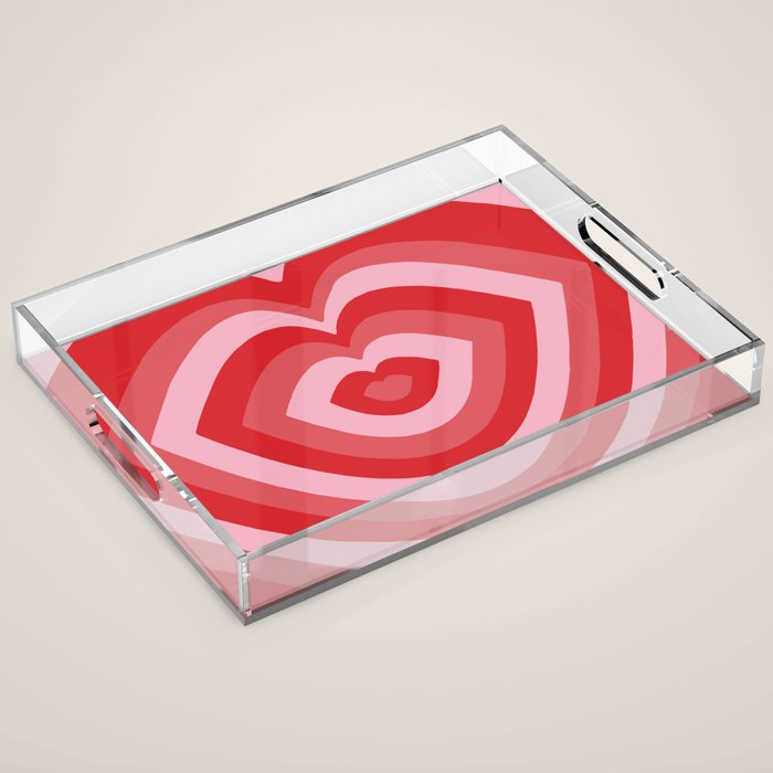 Hypnotic Cherry Lips Acrylic Tray Gallery Image 1