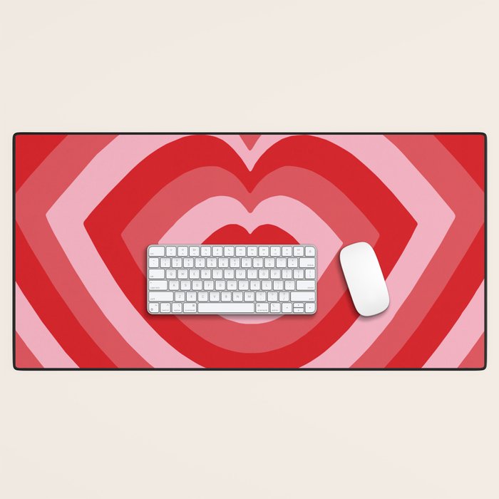 Hypnotic Cherry Lips Desk Mat Gallery Image 1