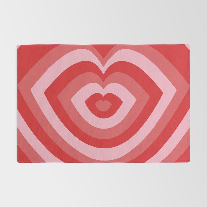 Hypnotic Cherry Lips Rug Gallery Image 2