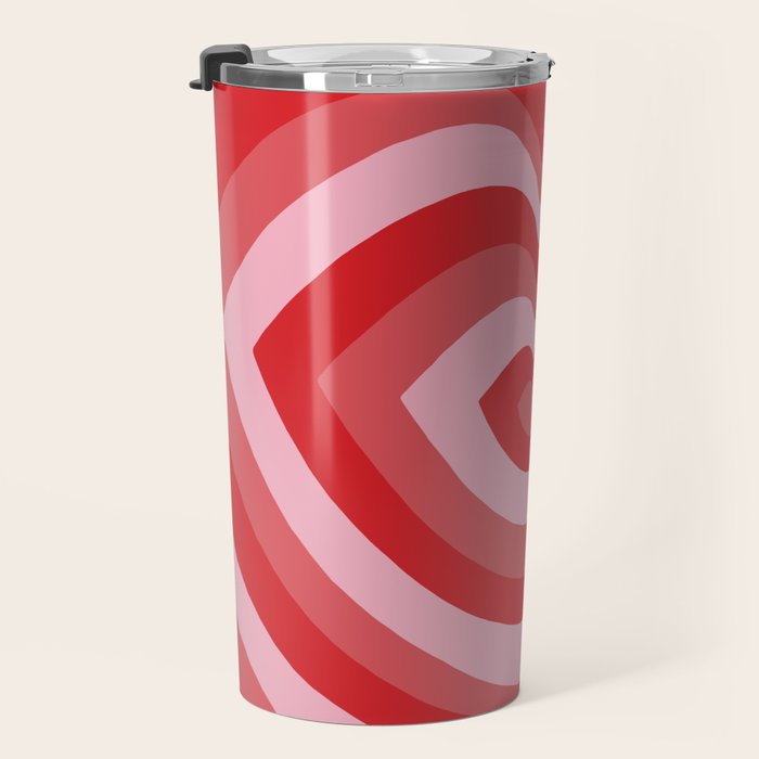 Hypnotic Cherry Lips Travel Mug Gallery Image 3