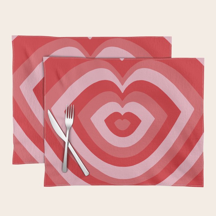 Hypnotic Cherry Lips Placemat Gallery Image 1