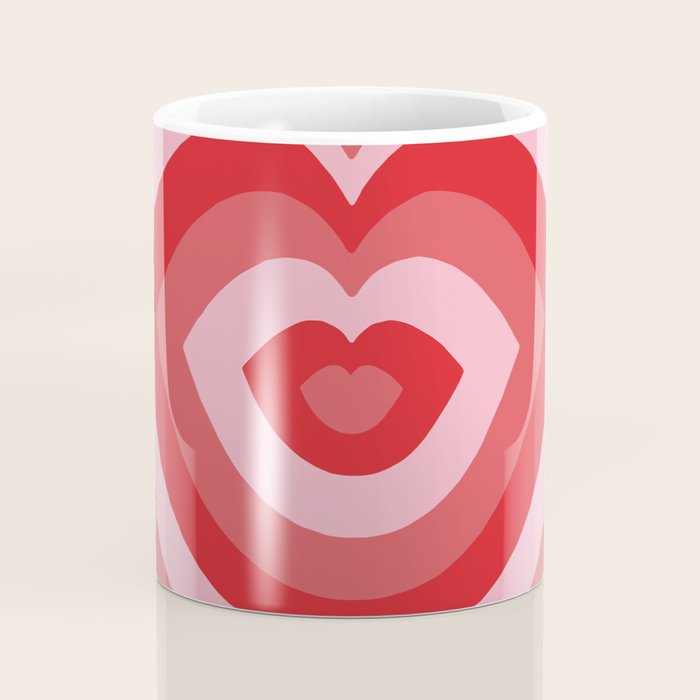 Hypnotic Cherry Lips Coffee Mug Gallery Image 4