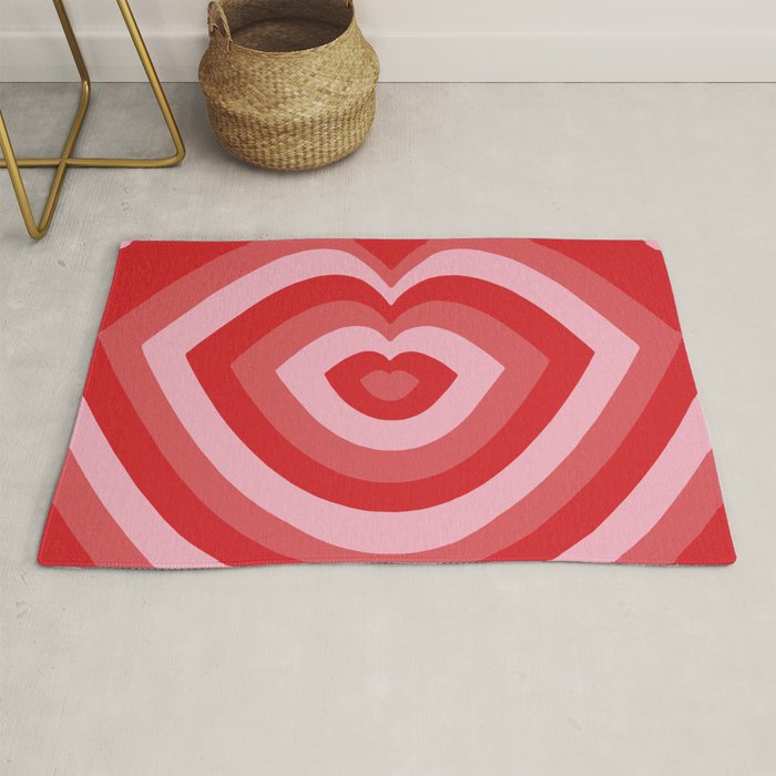 Hypnotic Cherry Lips Rug Gallery Image 1