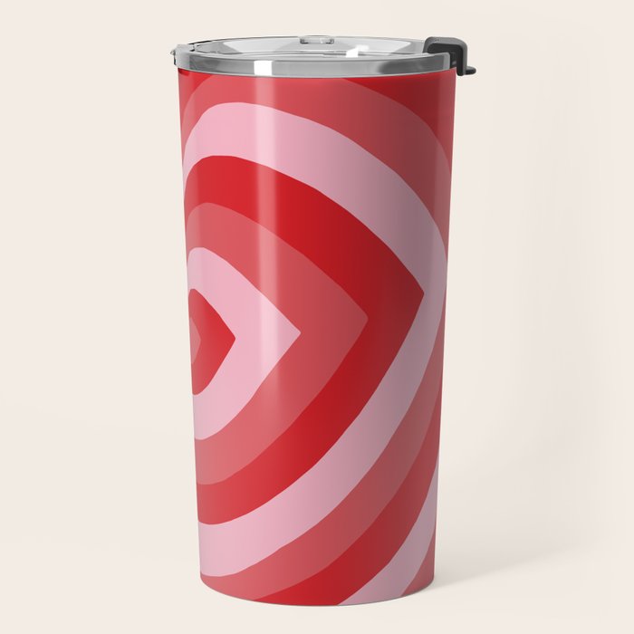 Hypnotic Cherry Lips Travel Mug Gallery Image 2