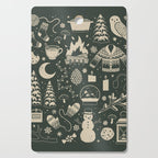 Winter Nights: Forest Cutting Board Gallery Image 1