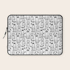 Three dogs Laptop Sleeve Gallery Image 1