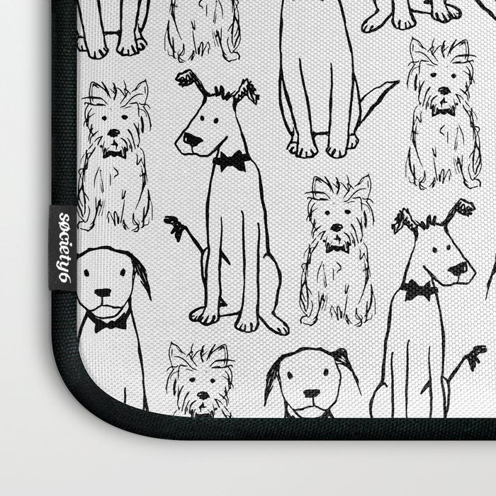 Three dogs Laptop Sleeve Gallery Image 3