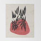 Fire Vines  Throw Blanket Gallery Image 2