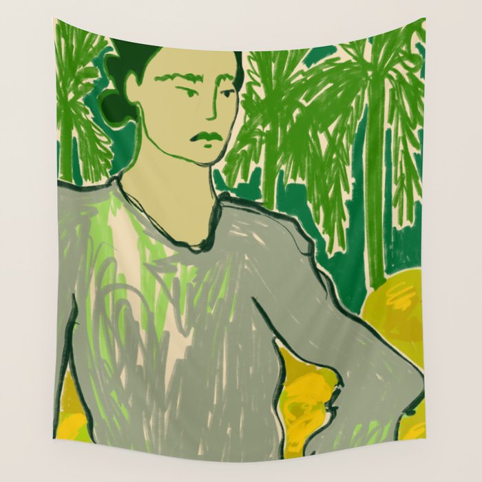 MANGO SELLER Wall Tapestry Gallery Image 1