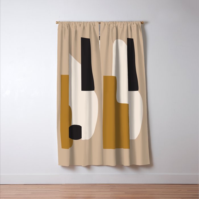 abstract minimal 16 Window Curtain Gallery Image 3