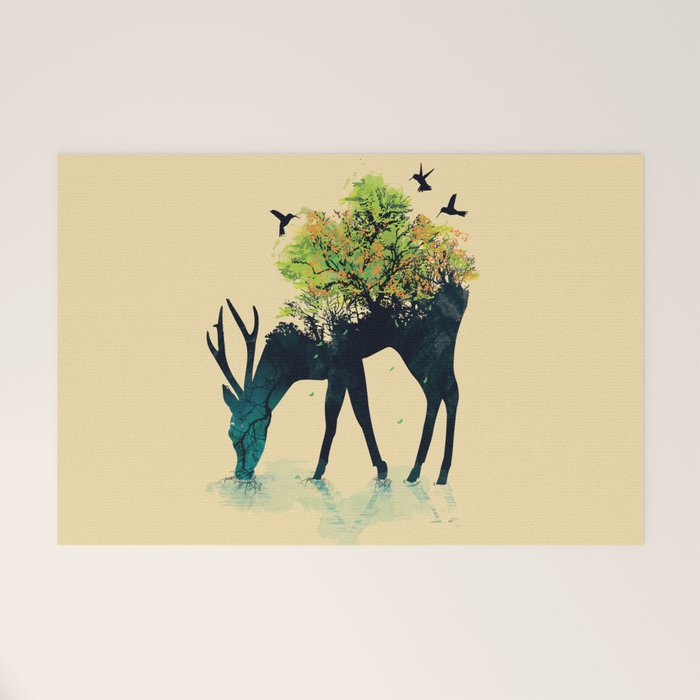 Watering (A Life Into Itself) Welcome Mat Gallery Image 1
