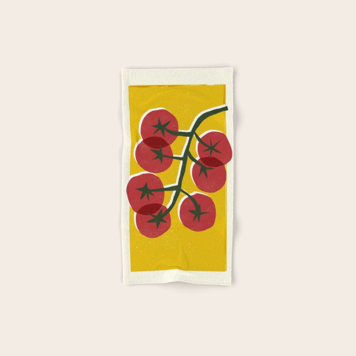 Fresh Tomatoes, Farmers Market Bath Towel Gallery Image 1