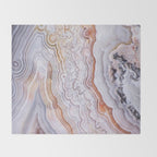 Crazy lace agate Throw Blanket Gallery Image 2
